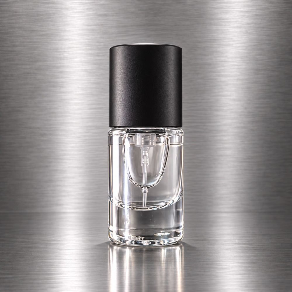 Complete 5 mL empty fragrance bottle